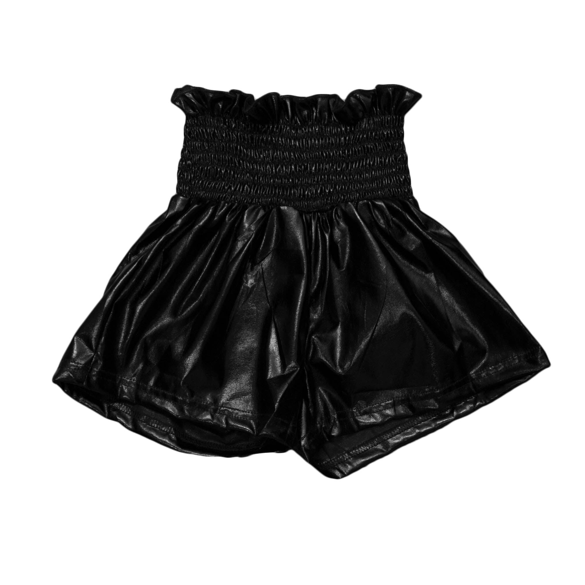 Black Metallic Swing Adult Shorts - Lolomo!