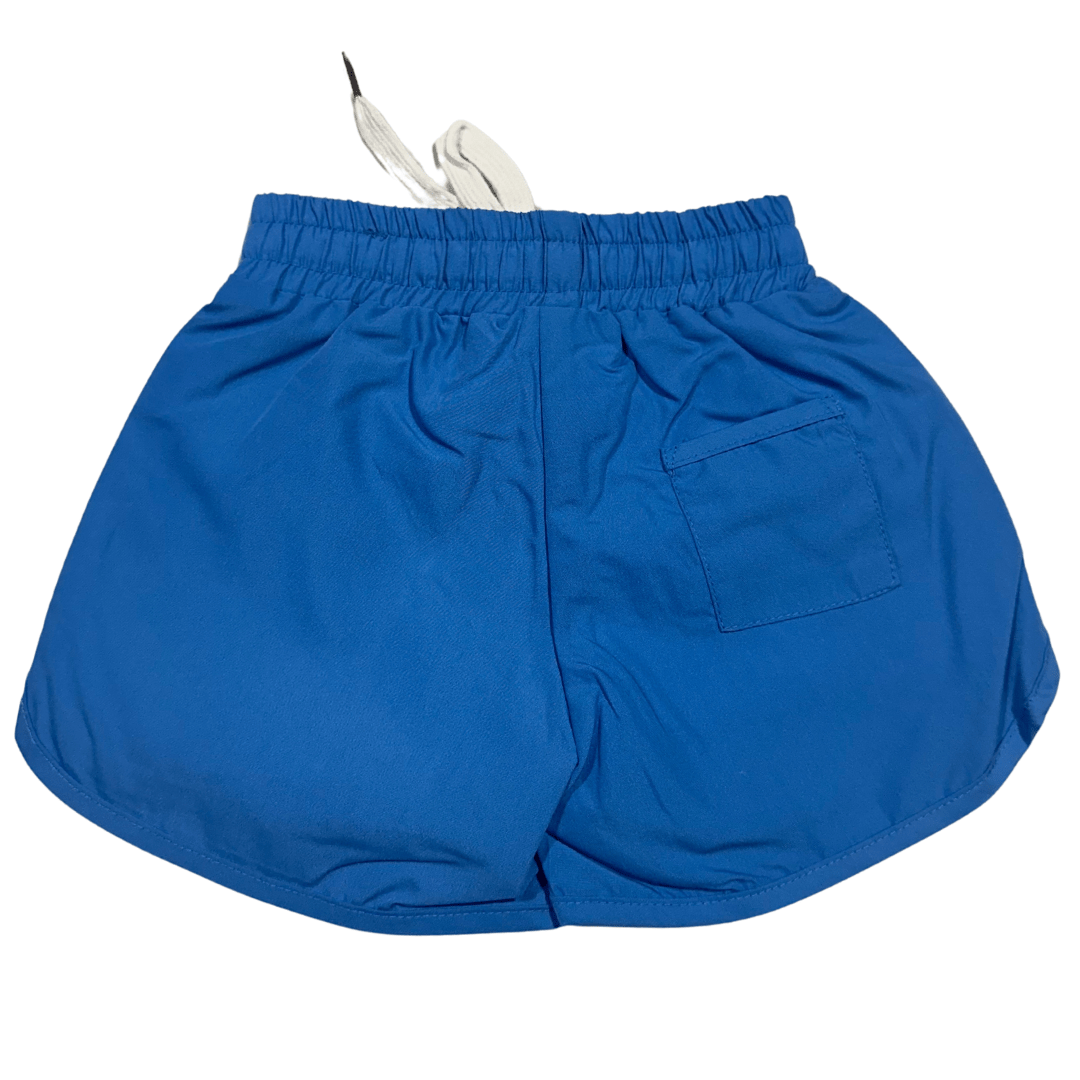 Blue Athletic Kid Shorts - Lolomo!