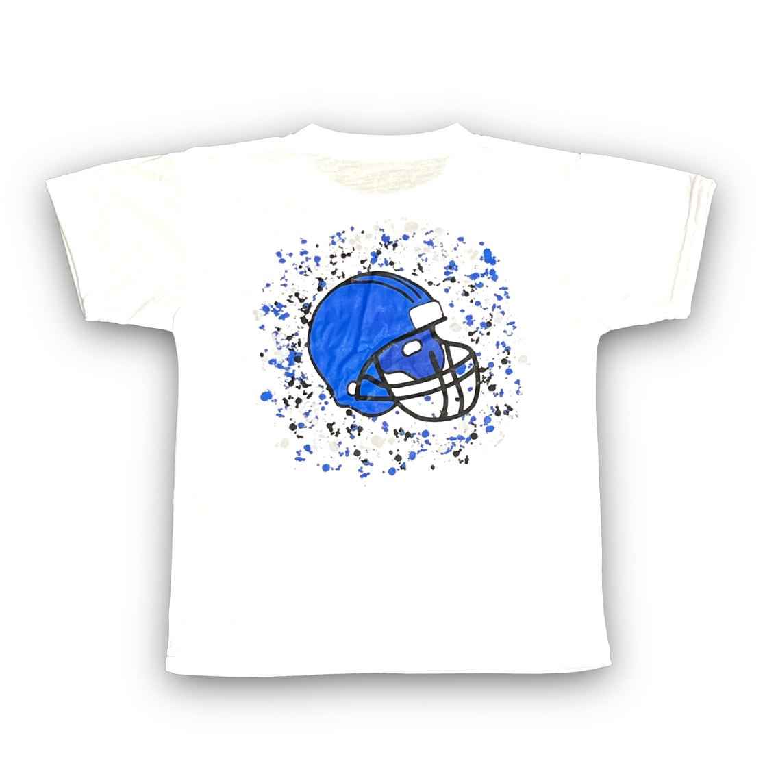 Blue Helmet Kid T-shirt - Lolomo!