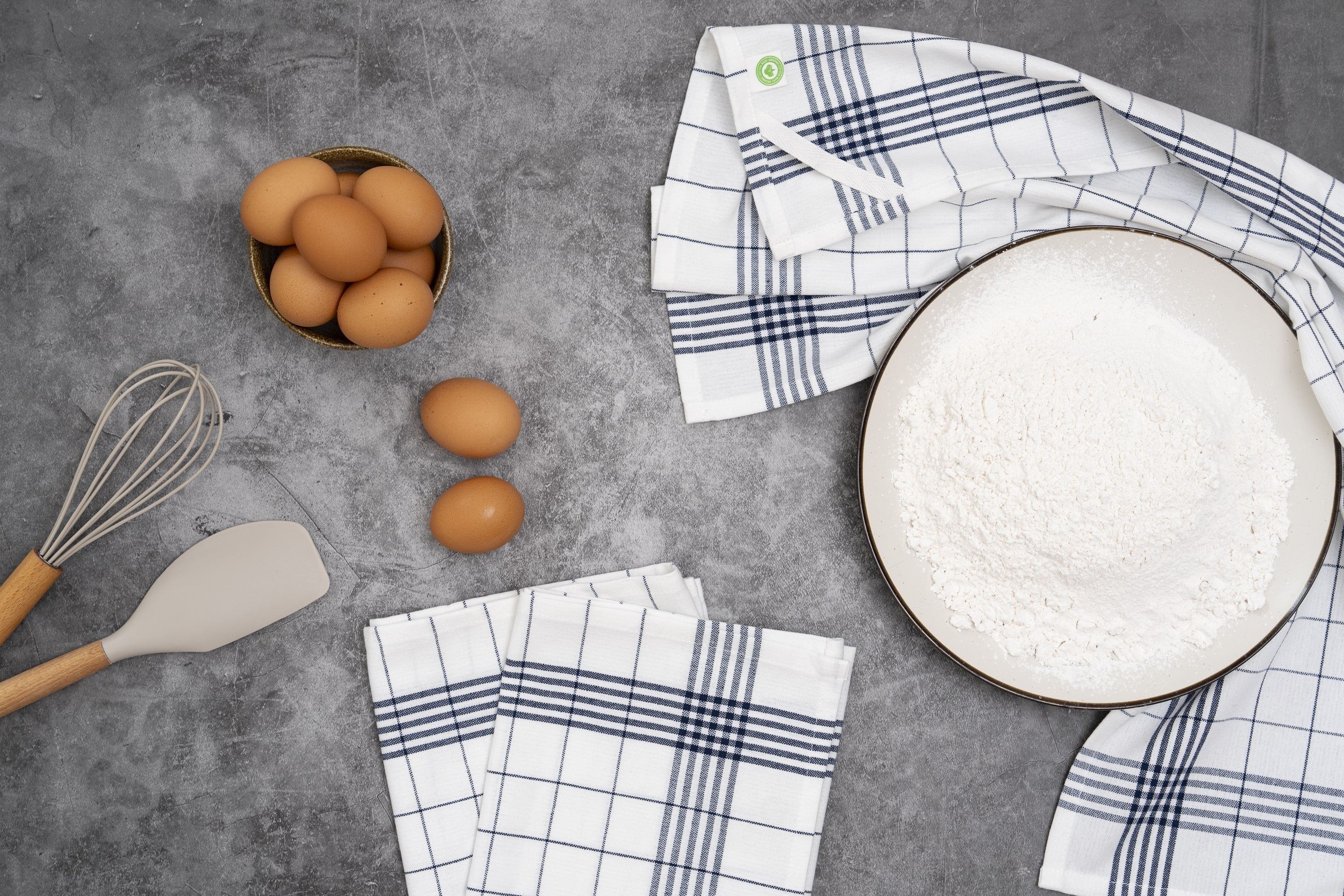 Toallas de cocina con diseño de ventana