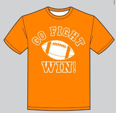 Boy Go, Fight, Win Orange Shirt - Lolomo!