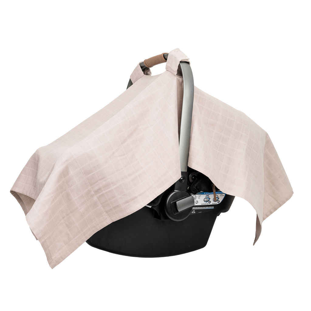 Funda de muselina para asiento de coche