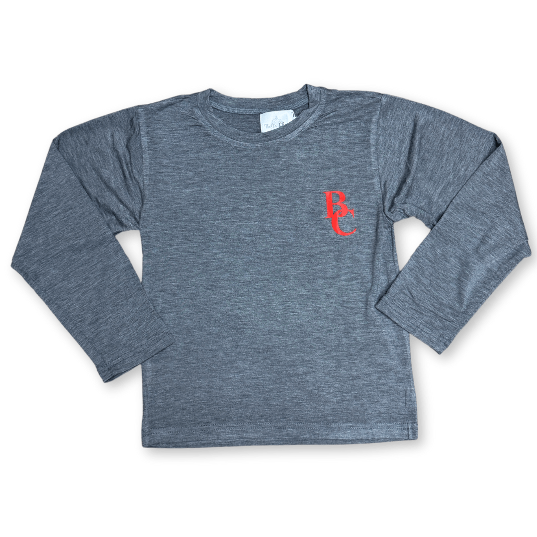 Cajun Santa Long Sleeve Kid Modal Shirt - Lolomo!