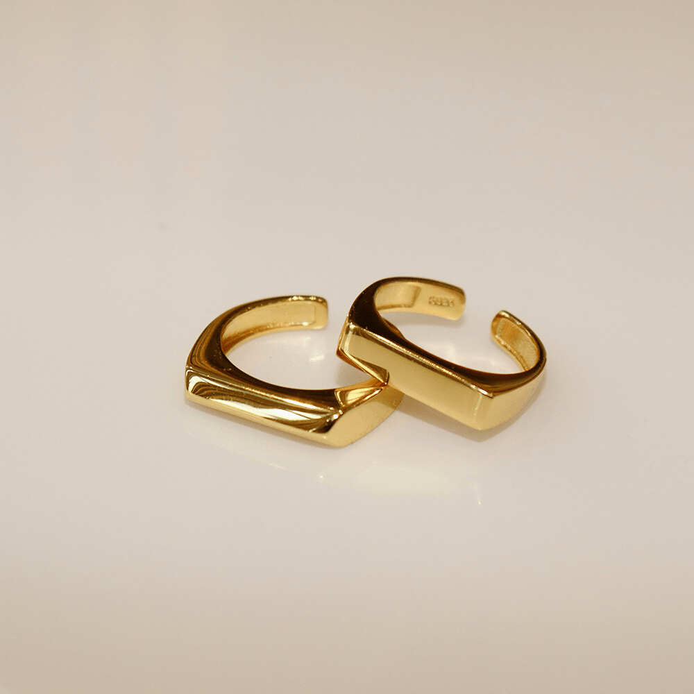 CARESSE STACK RINGS SET - Lolomo!