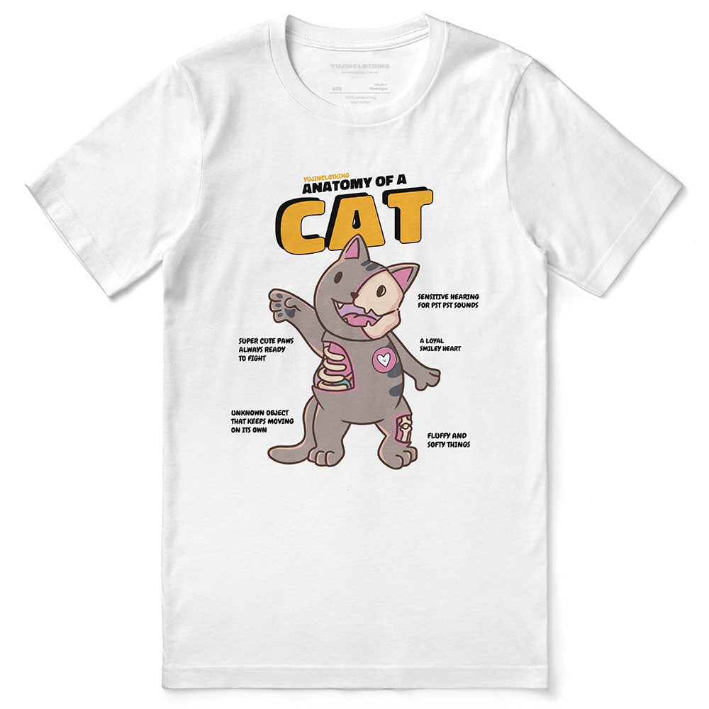 Cat Anatomy T-Shirt - Lolomo!