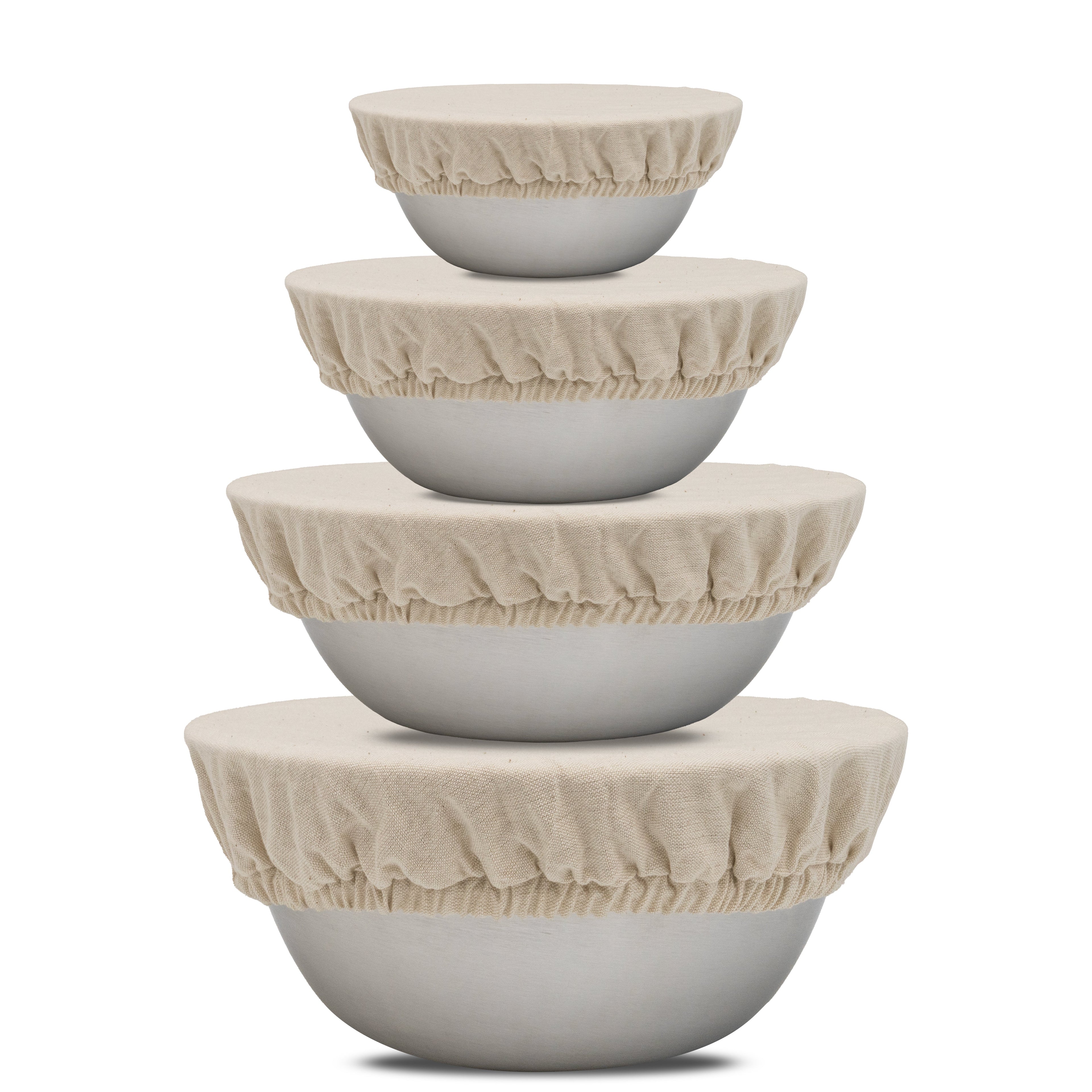 Cubiertas de tela para cuencos