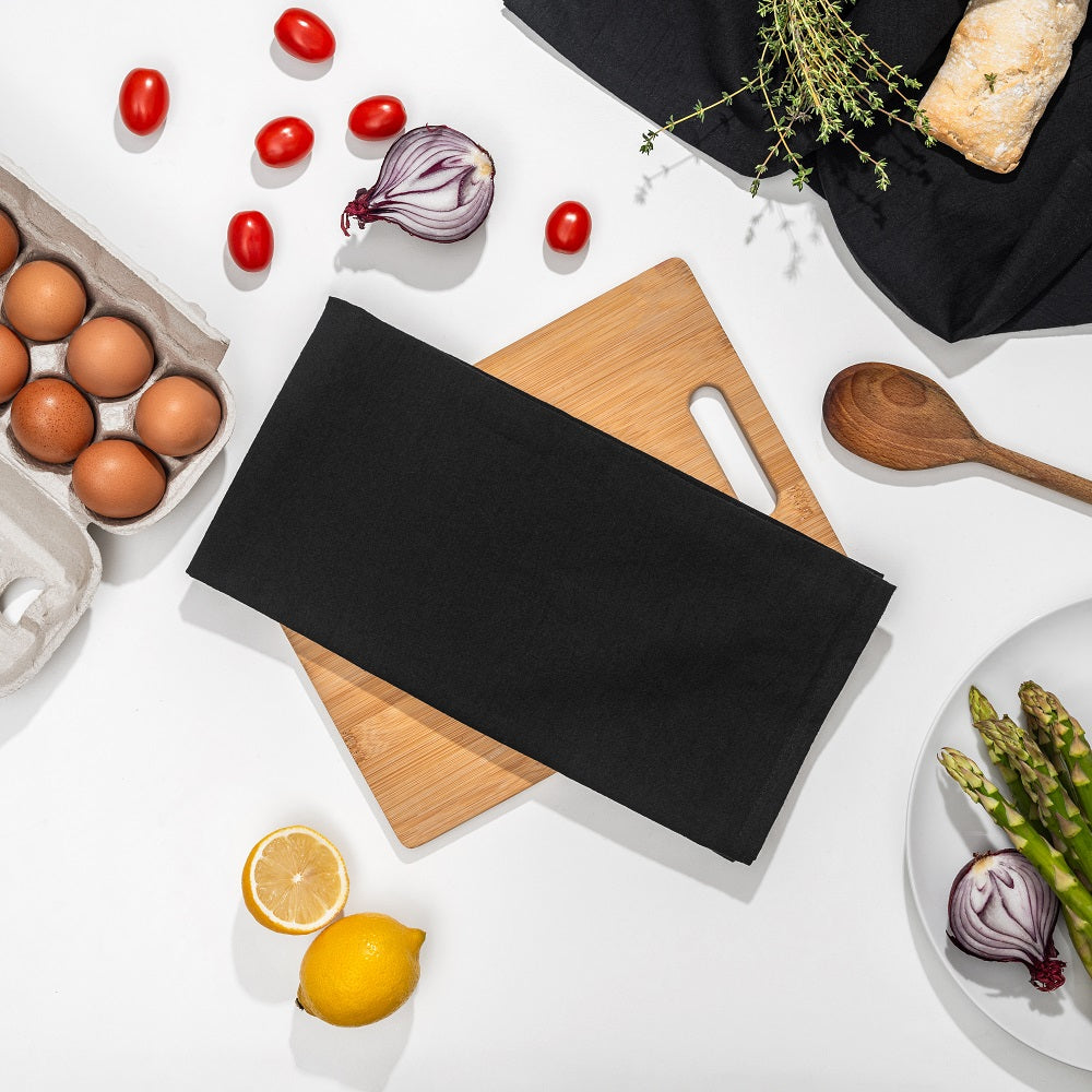 Toallas de cocina hechas con sacos de harina