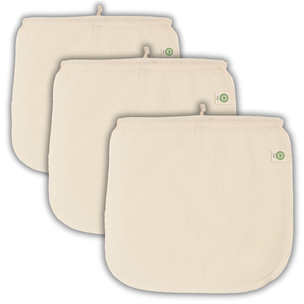 Bolsas de leche de frutos secos