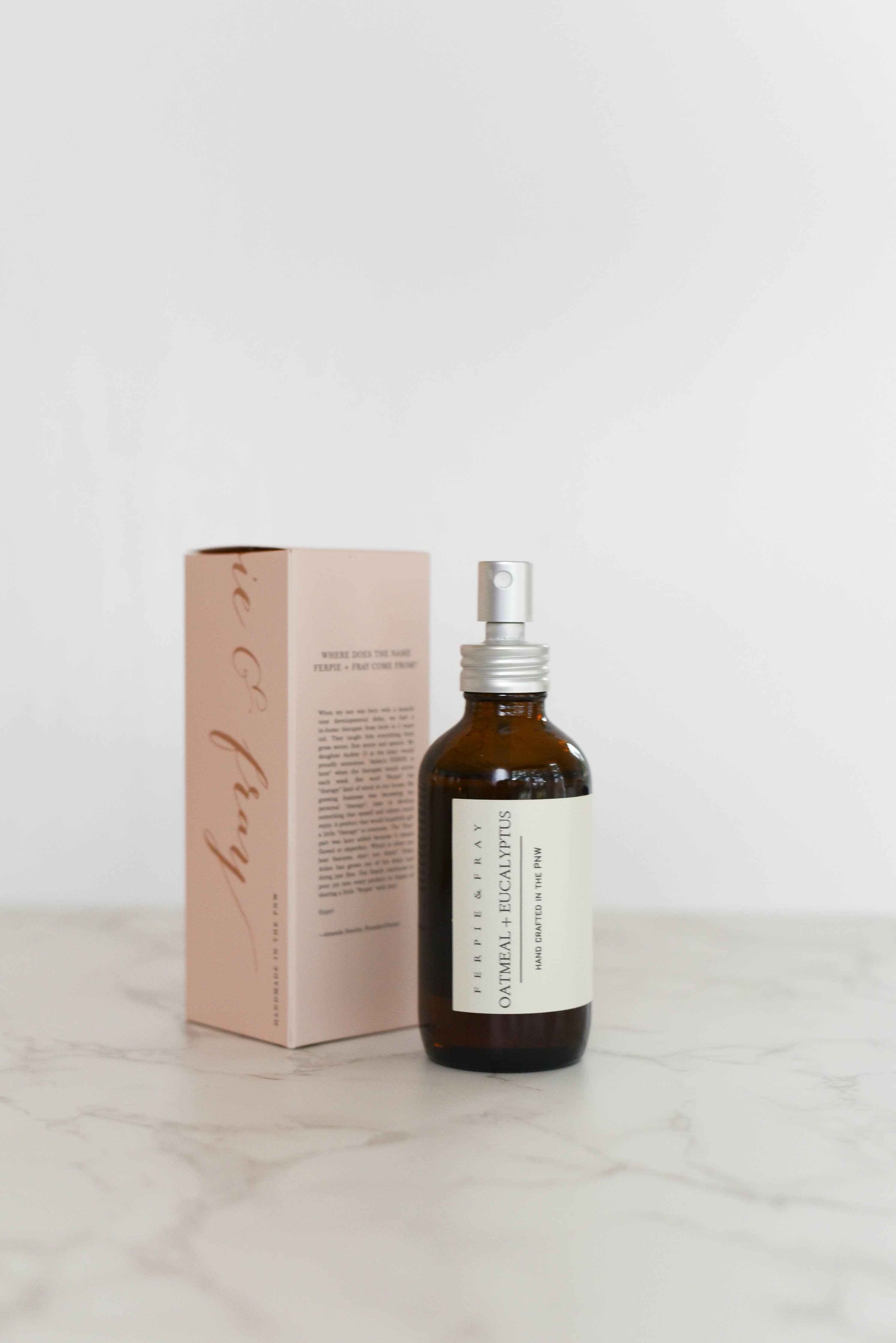 Oatmeal + Eucalyptus Linen + Room Spray - Lolomo!