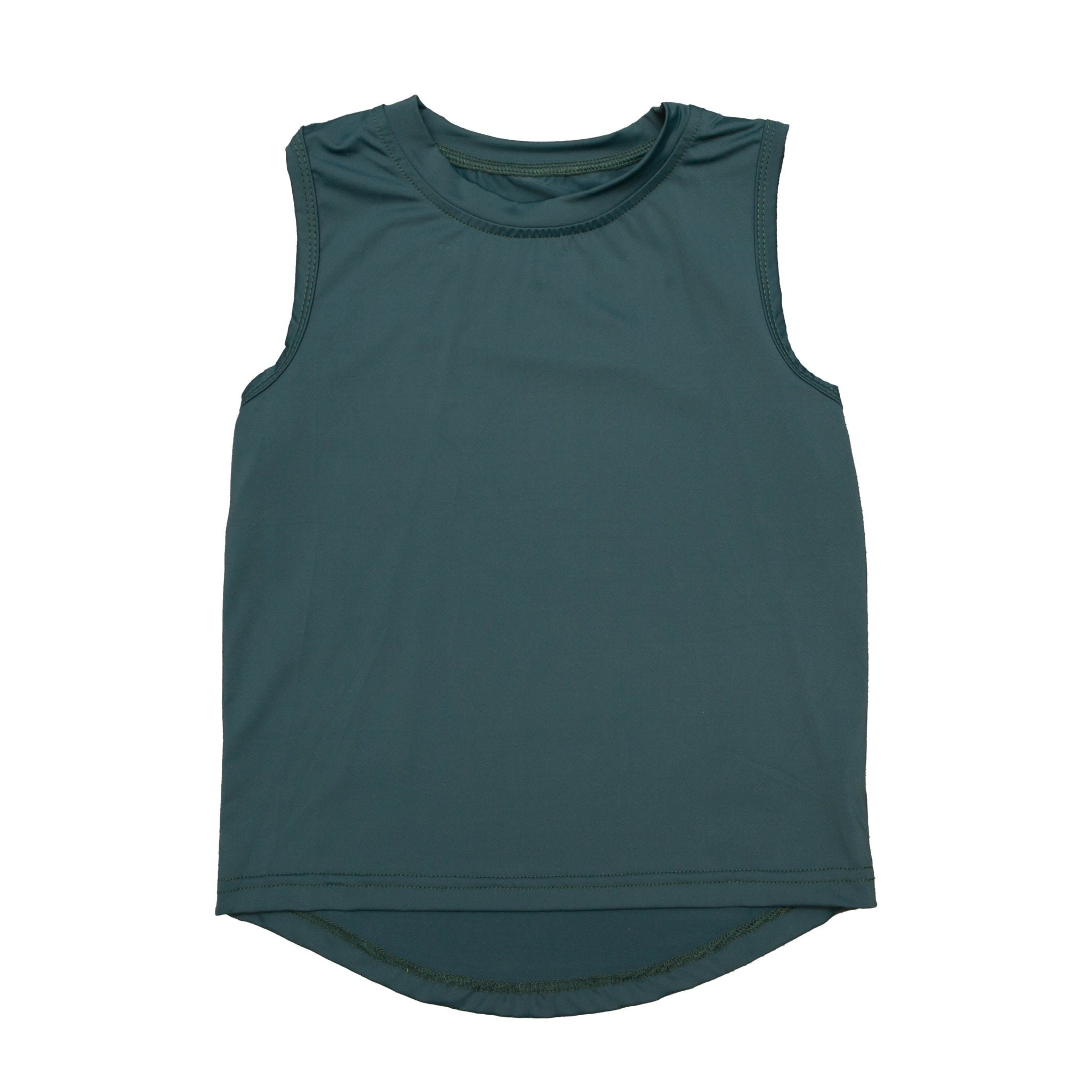 Emerald Green High Low Adult Tank - Lolomo!
