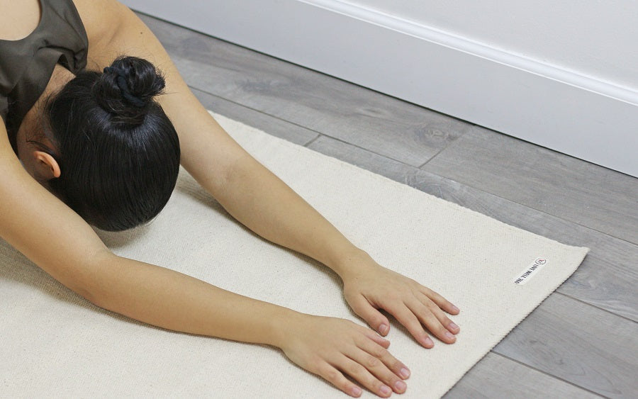THE YOGI - Esterilla de yoga de algodón orgánico