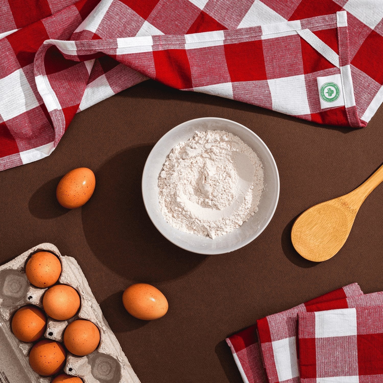 Toallas de cocina a cuadros