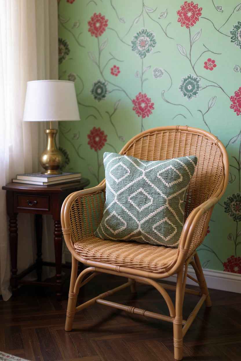 Ikat Kilim Cushion Cover - 45 x 45 cm
