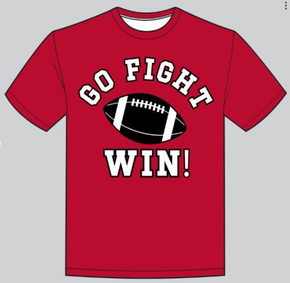 Go, Fight, Win Red And Black Modal Shirt - Lolomo!