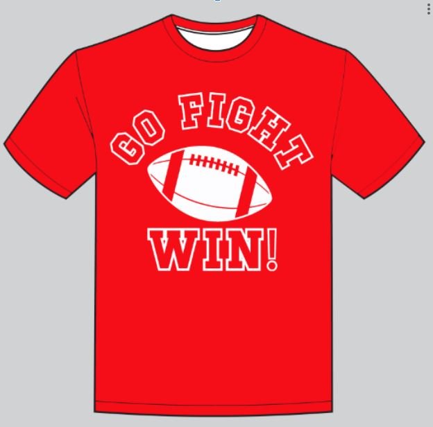 Go, Fight, Win Red Modal Shirt - Lolomo!