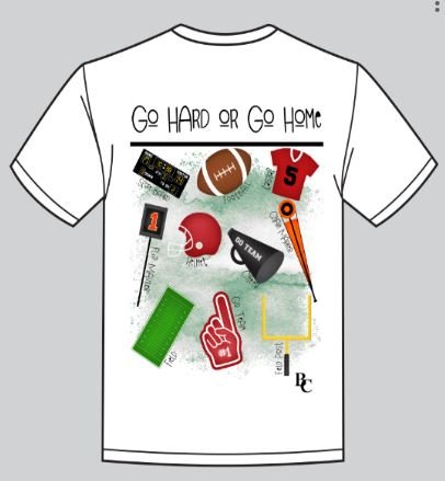 Go Hard Maroon Shirt - Lolomo!