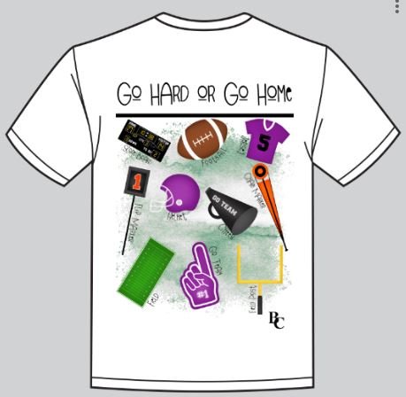 Go Hard Purple Shirt - Lolomo!