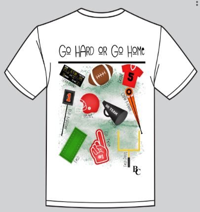 Go Hard Red Shirt - Lolomo!