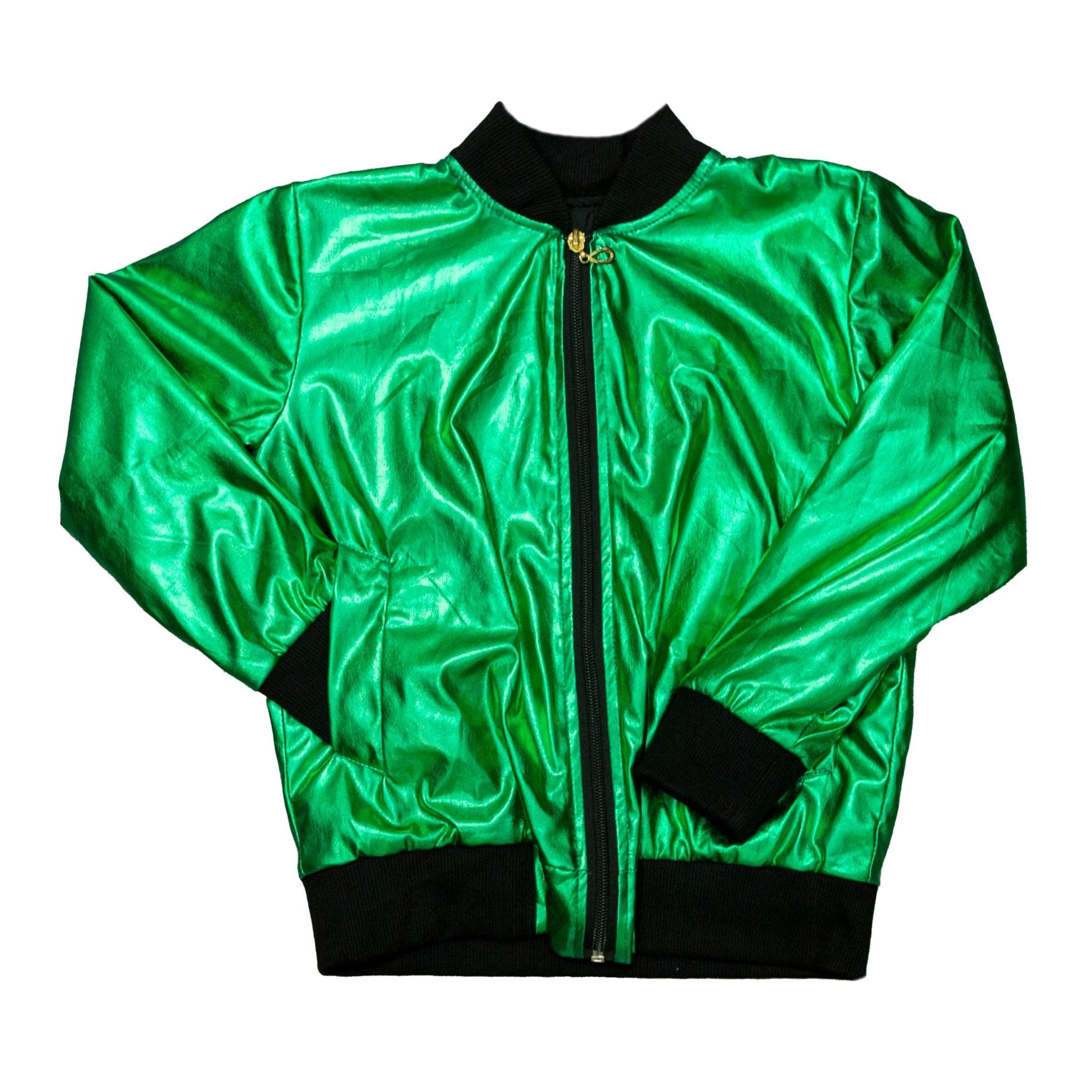 Green Metallic Jacket - Lolomo!