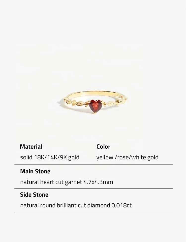 Guerilla Choice Royal Heart 18K Gold Love Ring