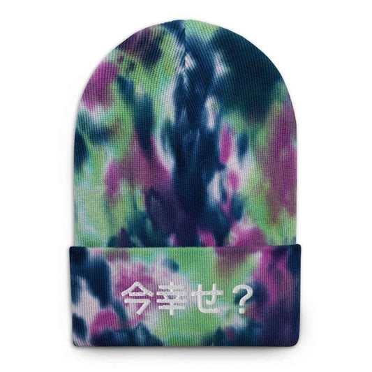 Happy Now? Tie-Dye Beanie