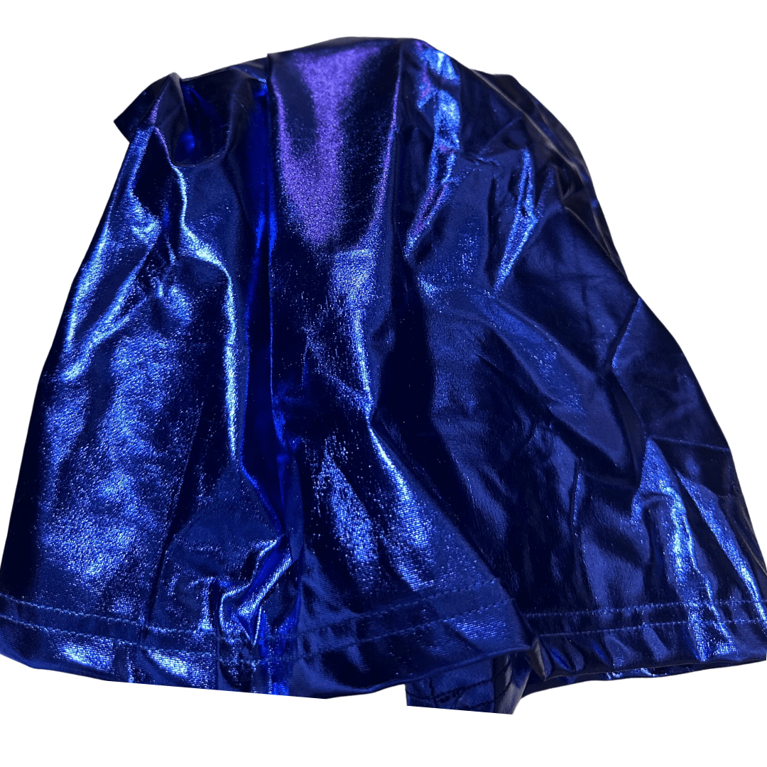 Iridescent Indigo Kid Metallic Dress - Lolomo!