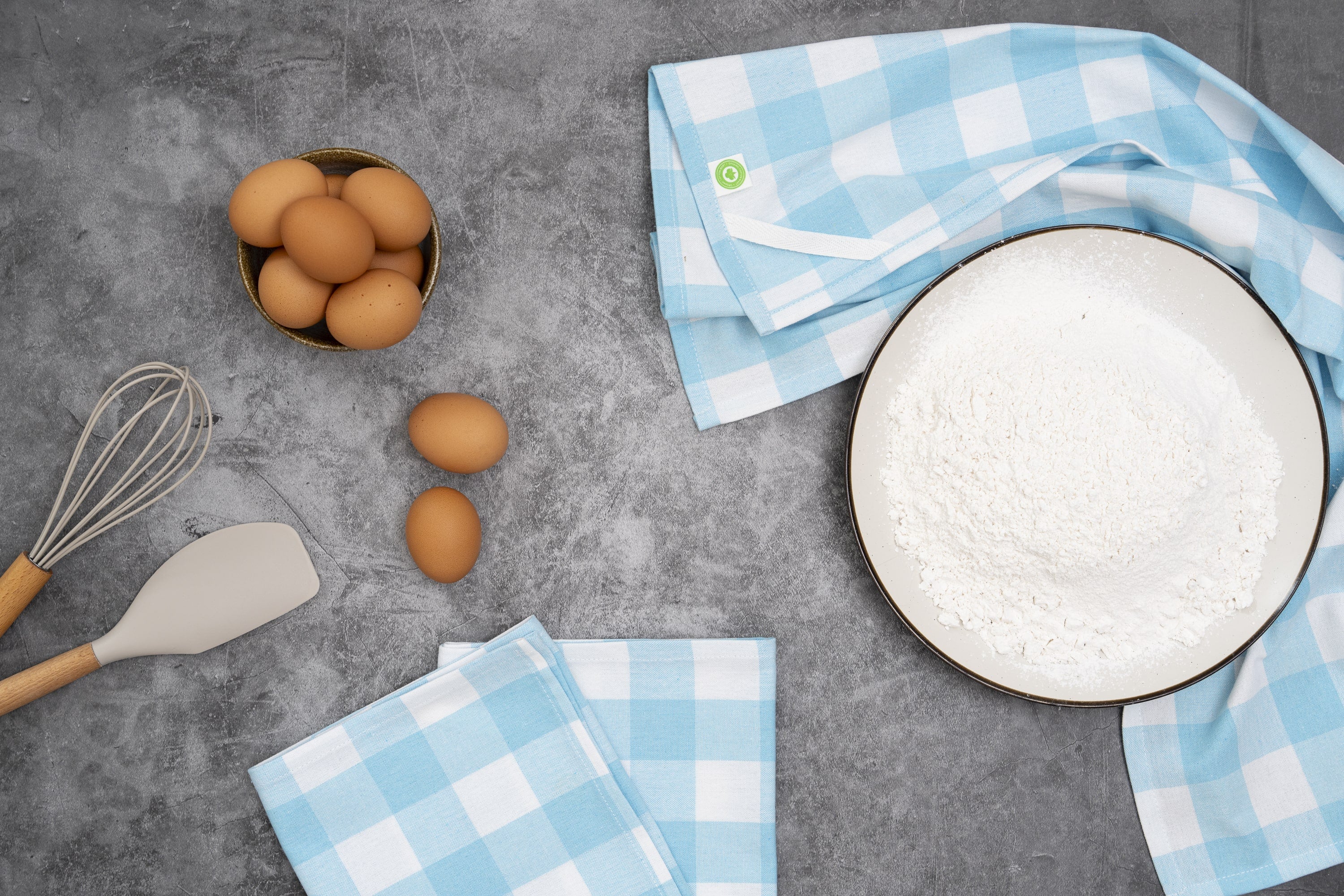Toallas de cocina a cuadros