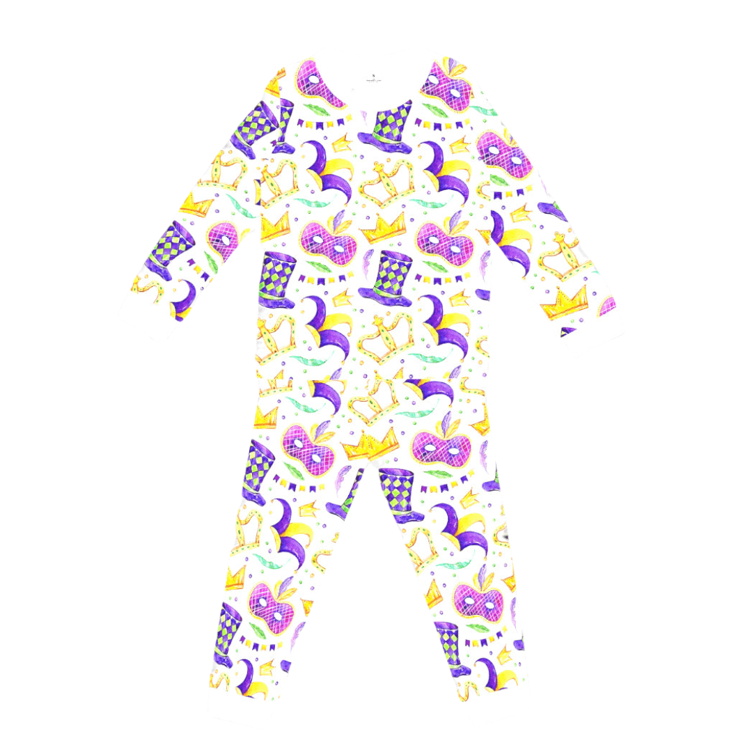 Mardi Gras Bamboo Pajamas - Lolomo!