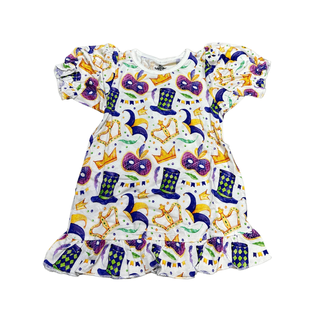 Mardi Gras Play Dress - Lolomo!