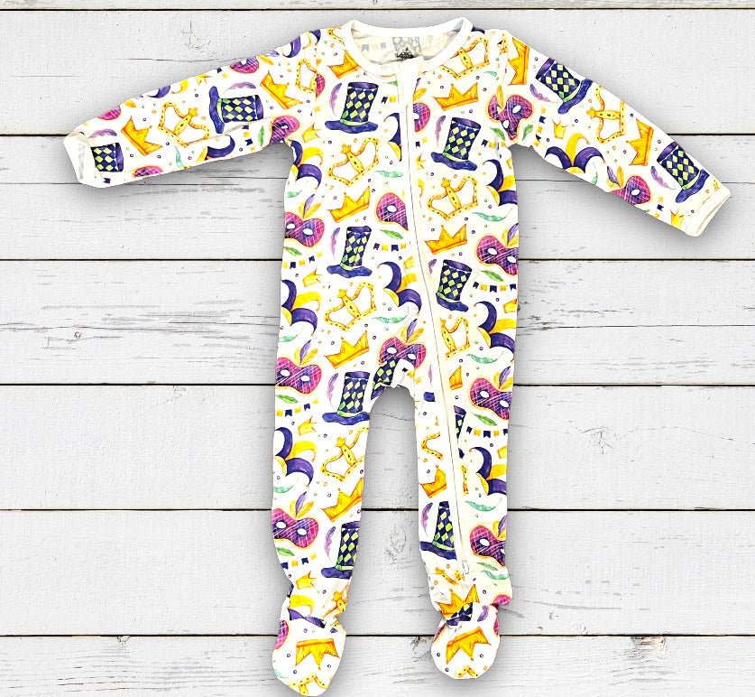 Mardi Gras Romper - Lolomo!