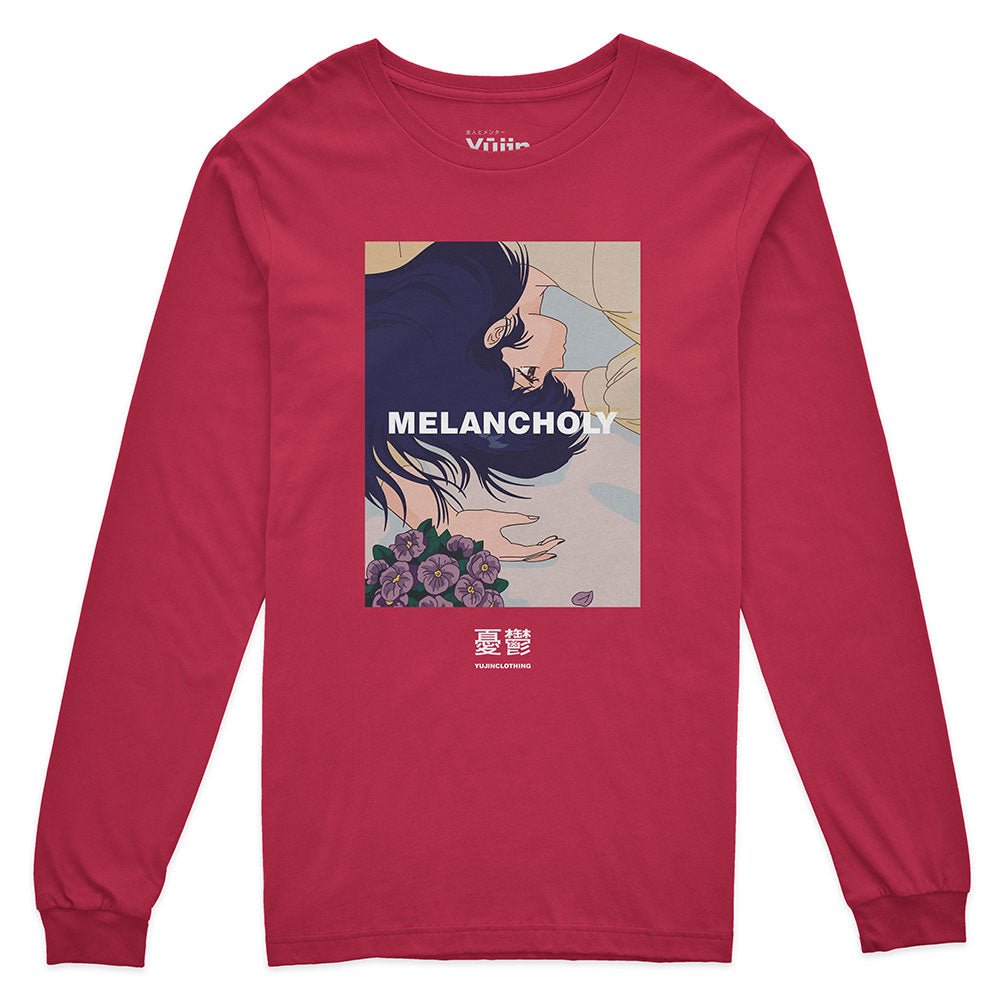 Melancholy Long Sleeve T-Shirt - Lolomo!