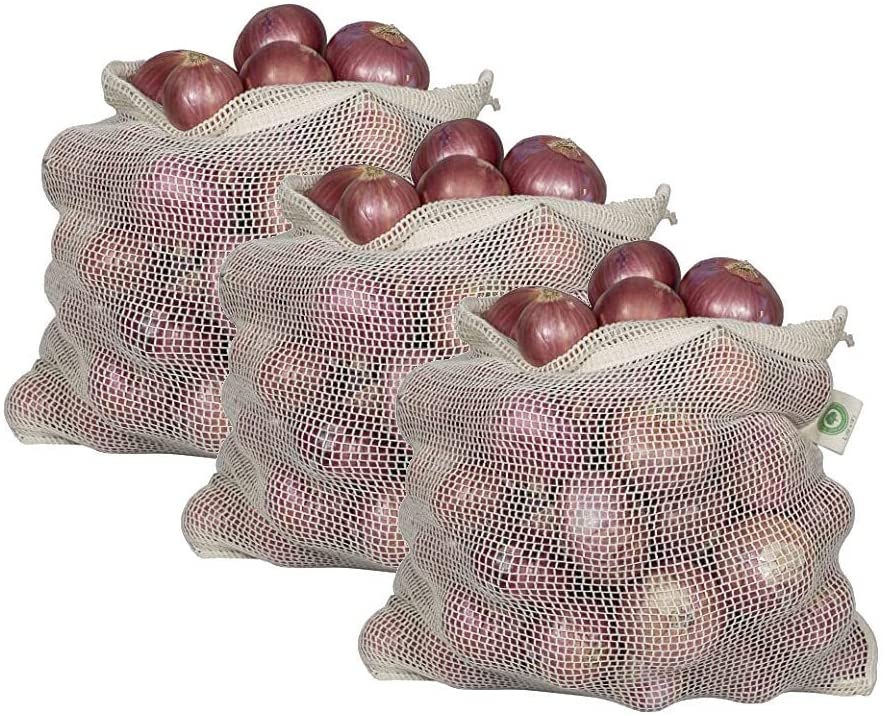 Bolsas para almacenar cebollas