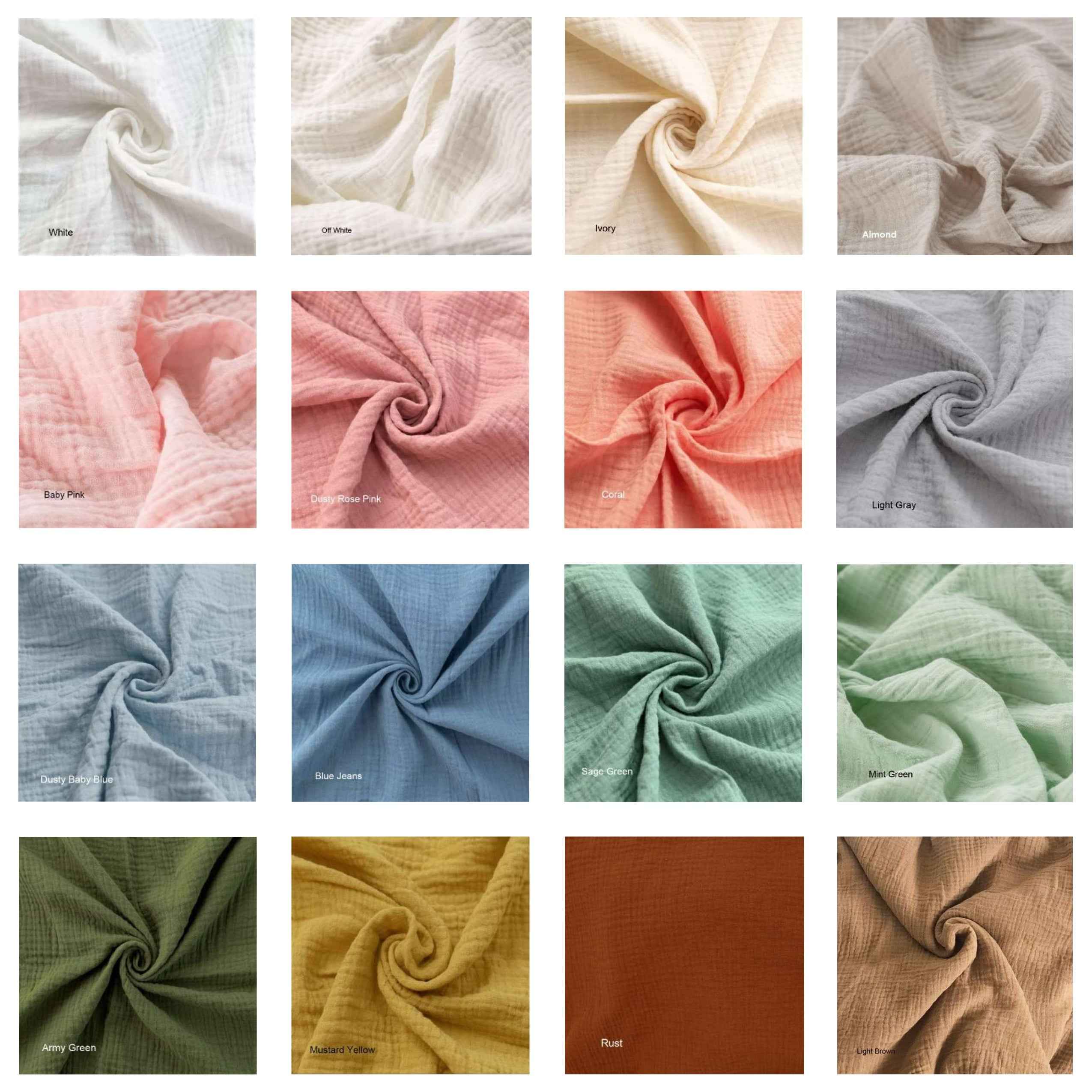 Drap-housse sur mesure pour mini-berceau Nestig - Double gaze de coton biologique