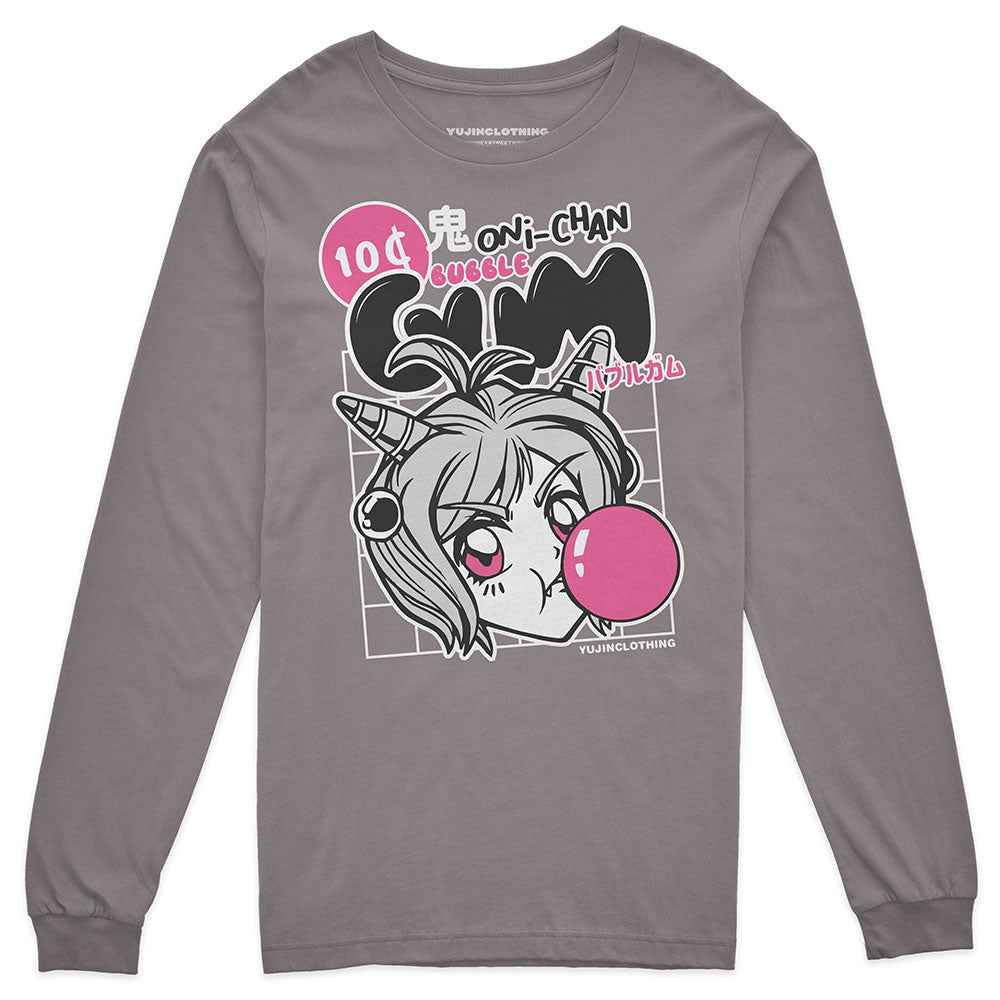 Oni-Chan Bubble Long Sleeve T-Shirt