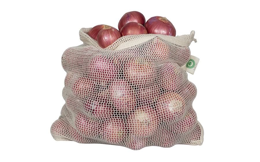 Bolsas para almacenar cebollas