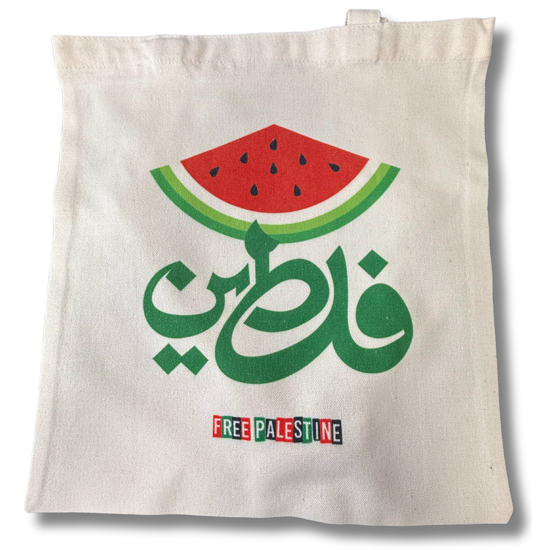 Palestine Tote Bags with Diverse Palestinian Symbols