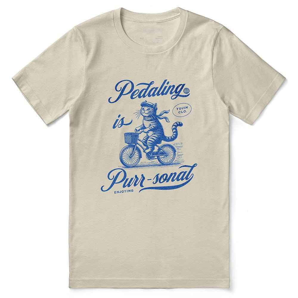 Pedaling Cat T-Shirt