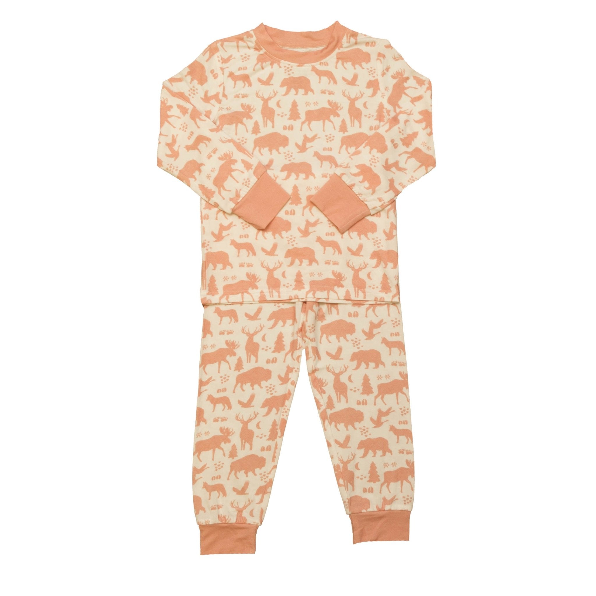 Pink Animals Bamboo Pajamas - Lolomo!