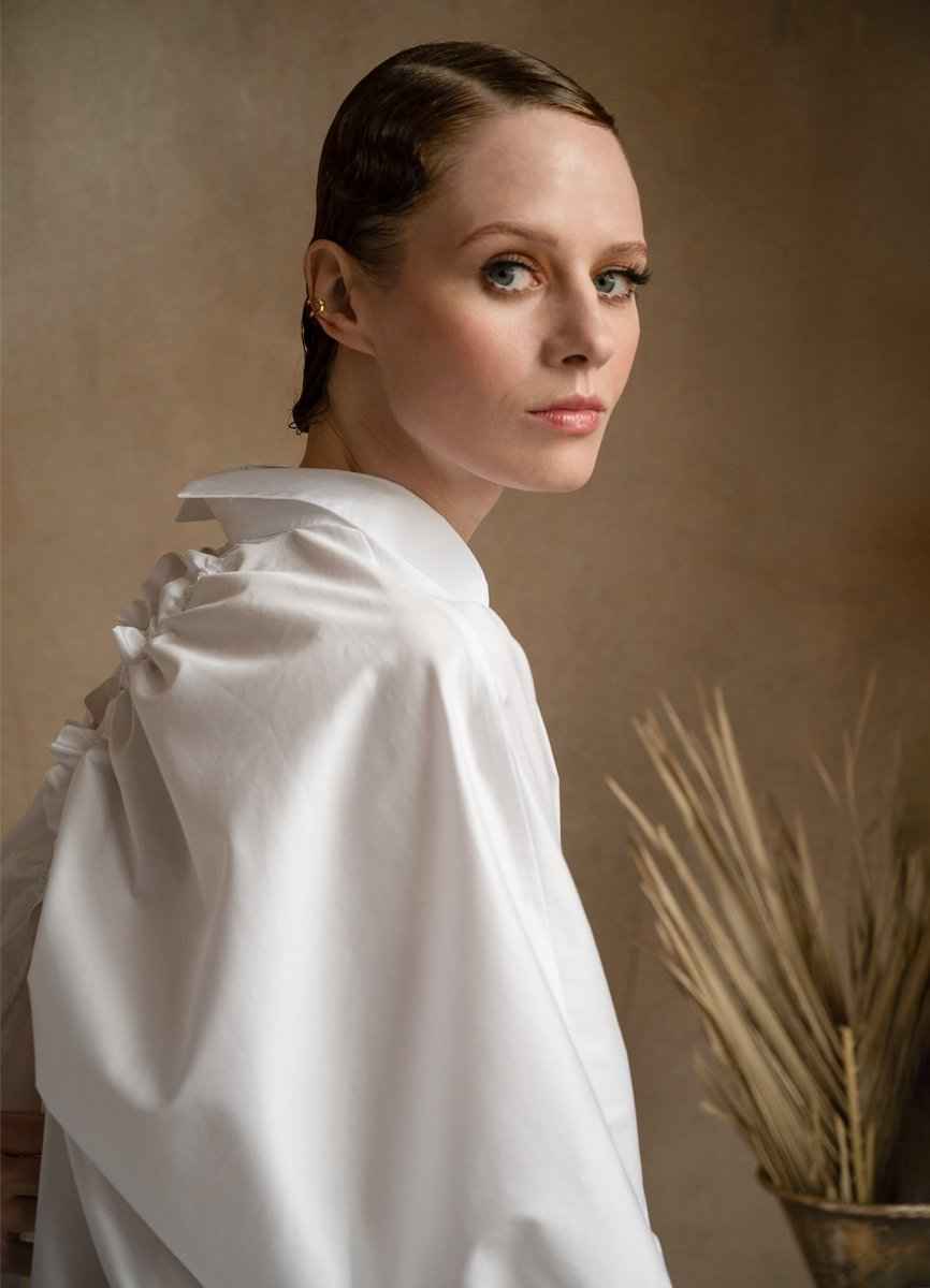 Prima Italian Design White Shirt Organic Cotton