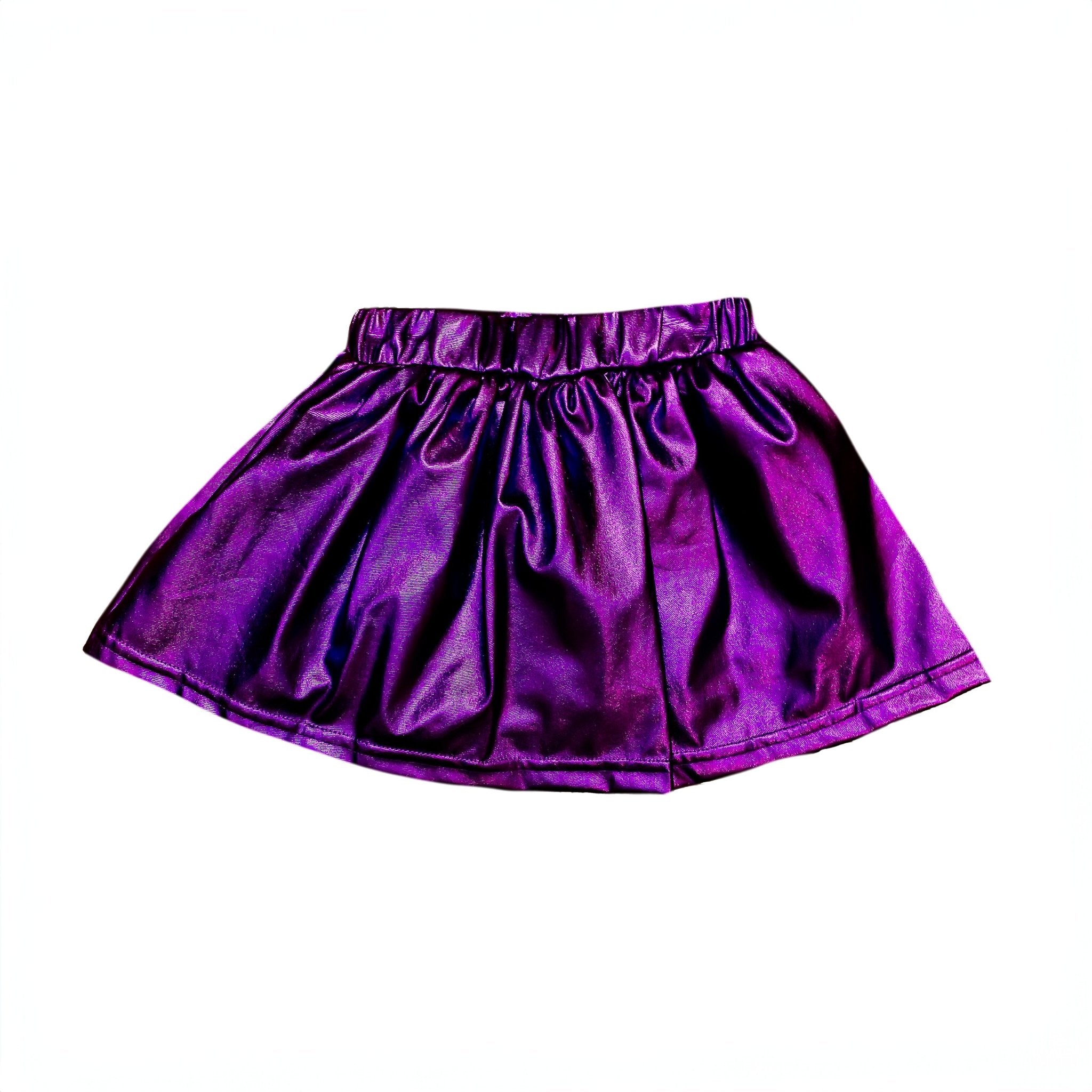 Purple Metallic Adult Skort - Lolomo!