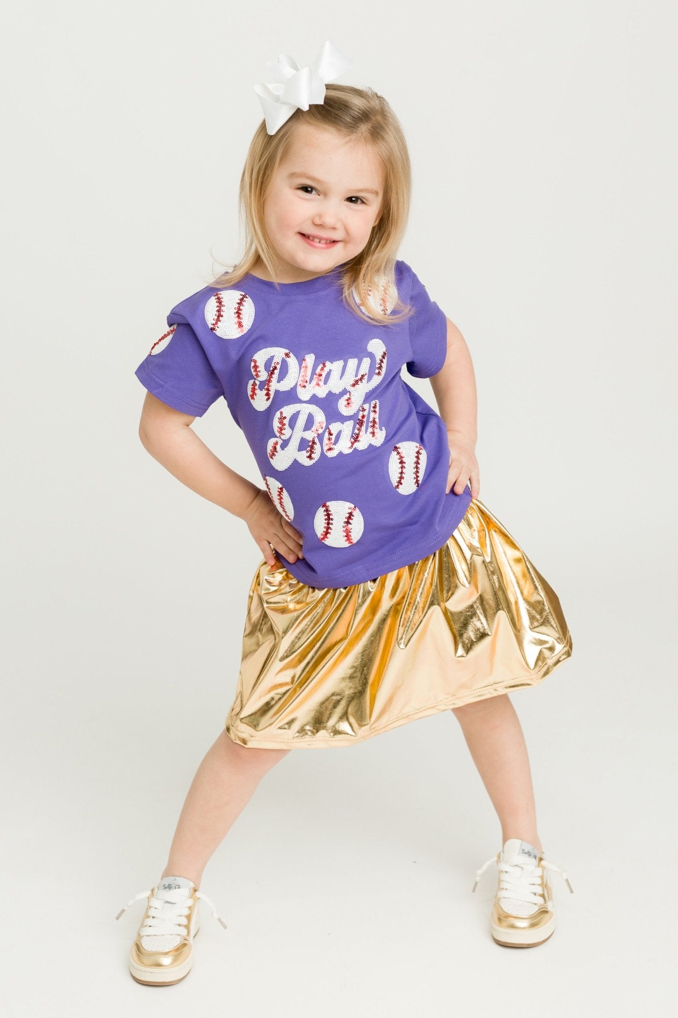Purple Play Ball Kid Shirt - Lolomo!