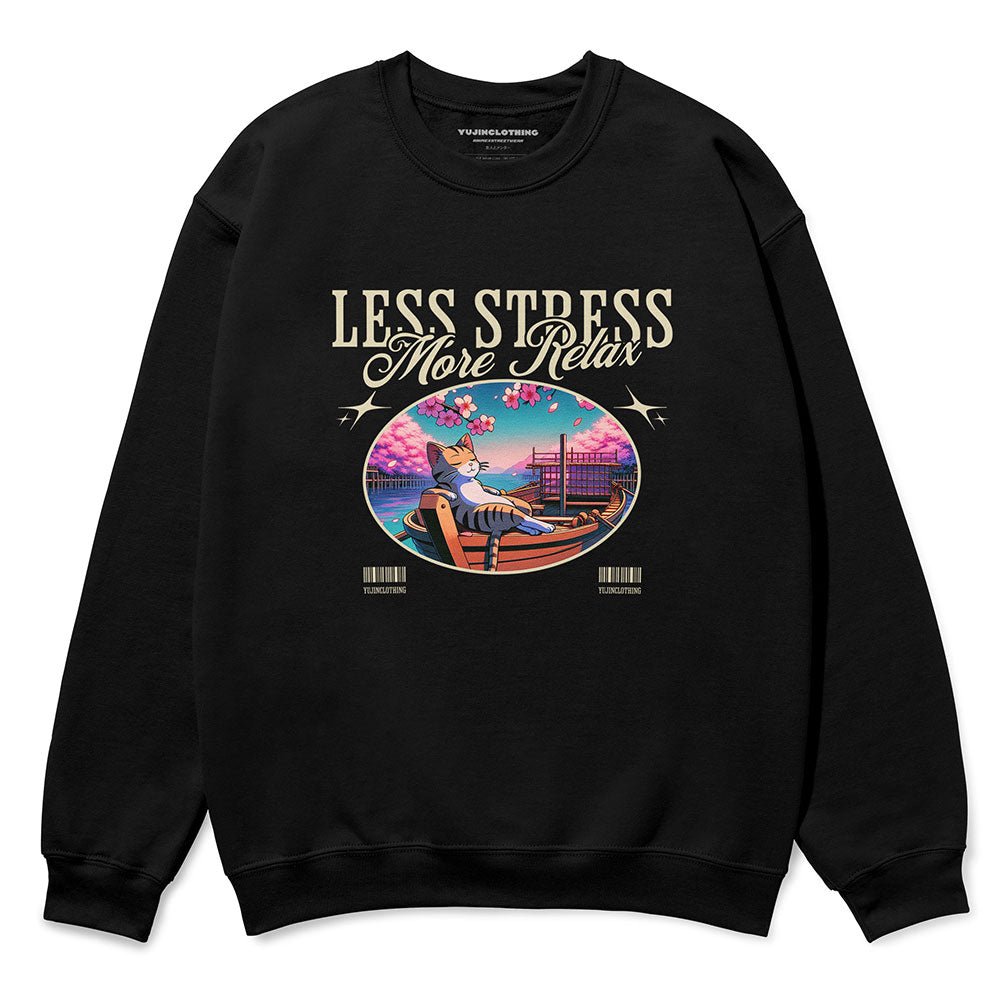 Relax Cat Sweatshirt - Lolomo!