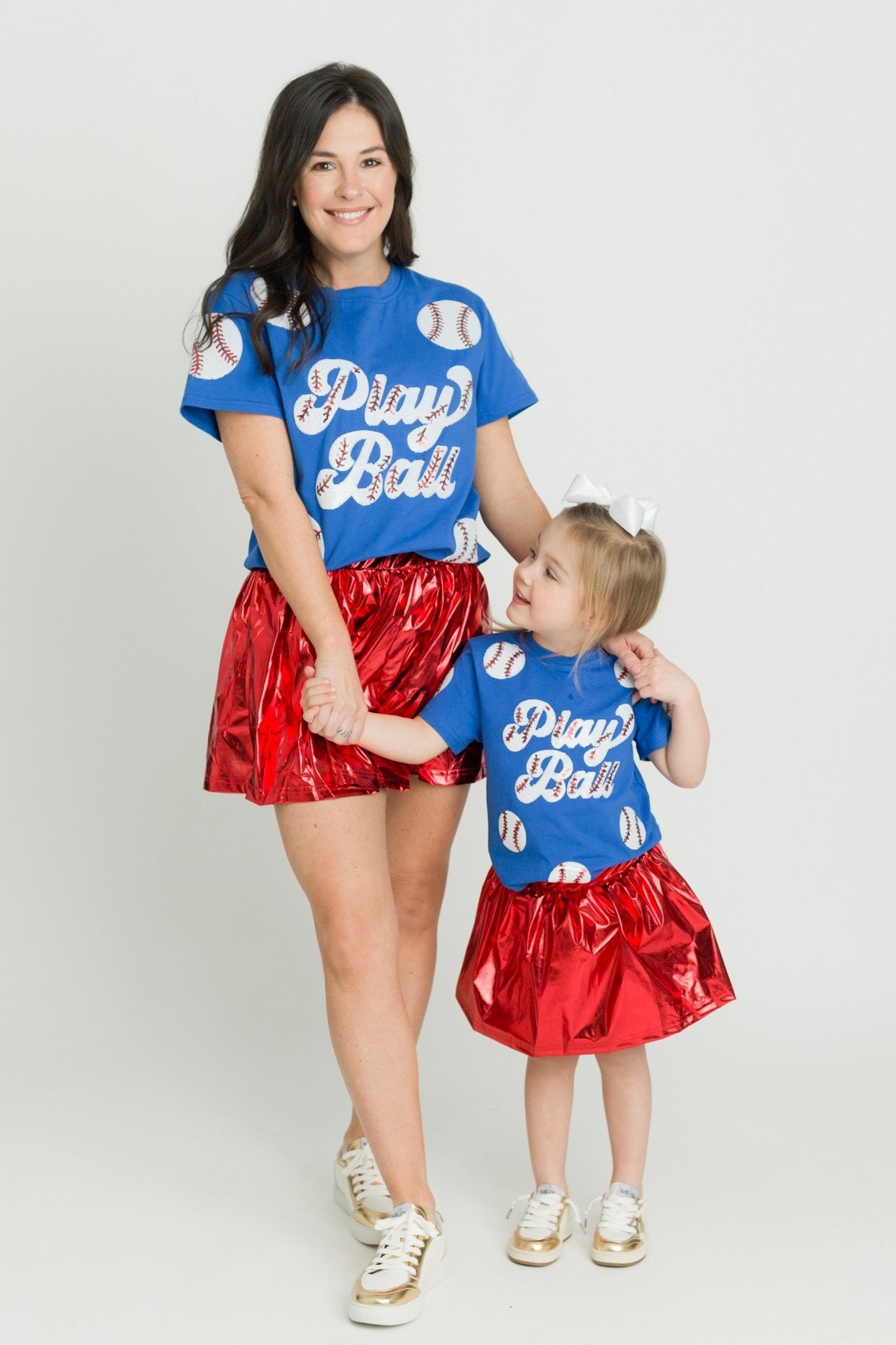 Royal Blue Play Ball Adult Shirt - Lolomo!
