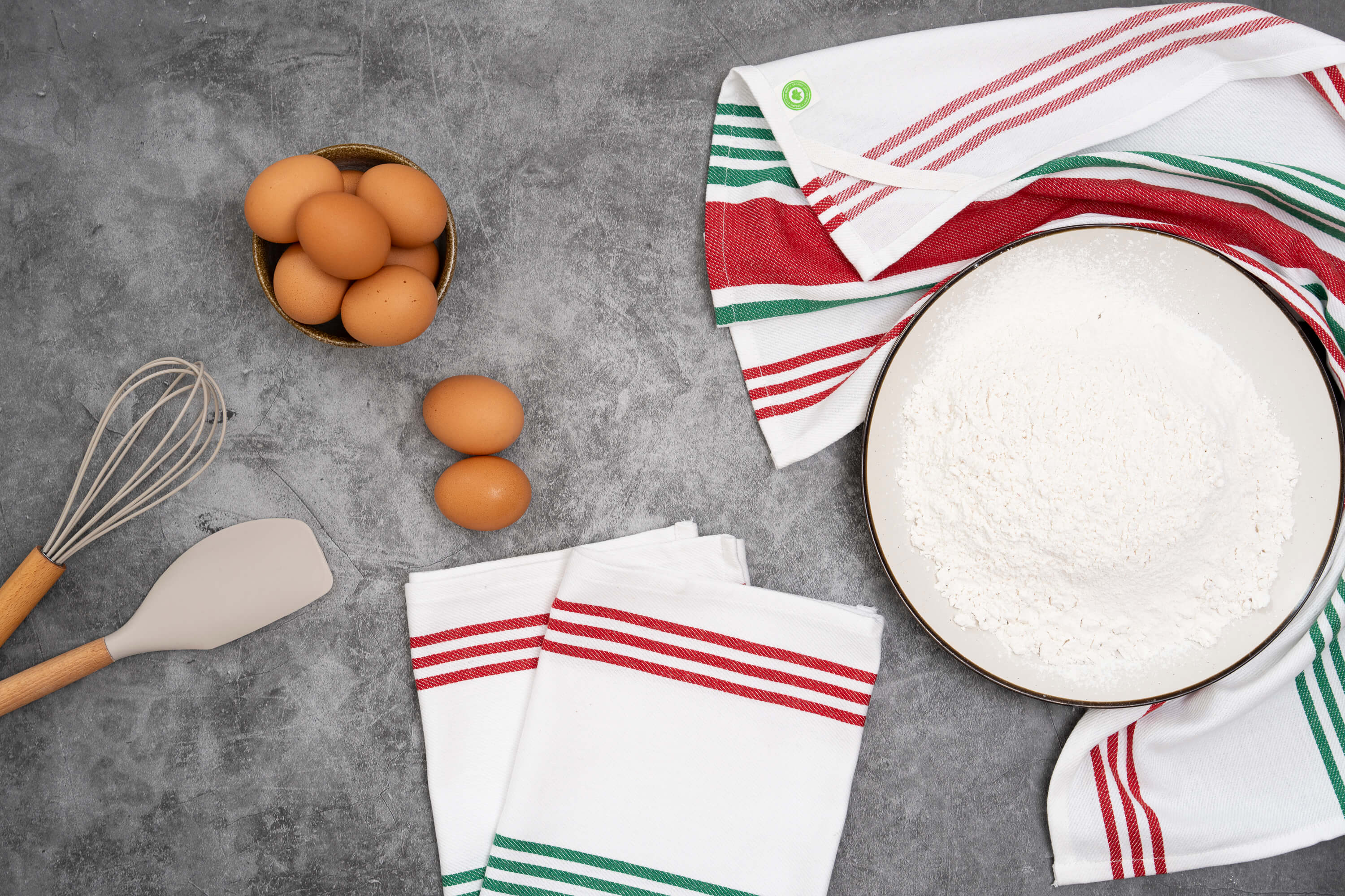Toallas de cocina a rayas