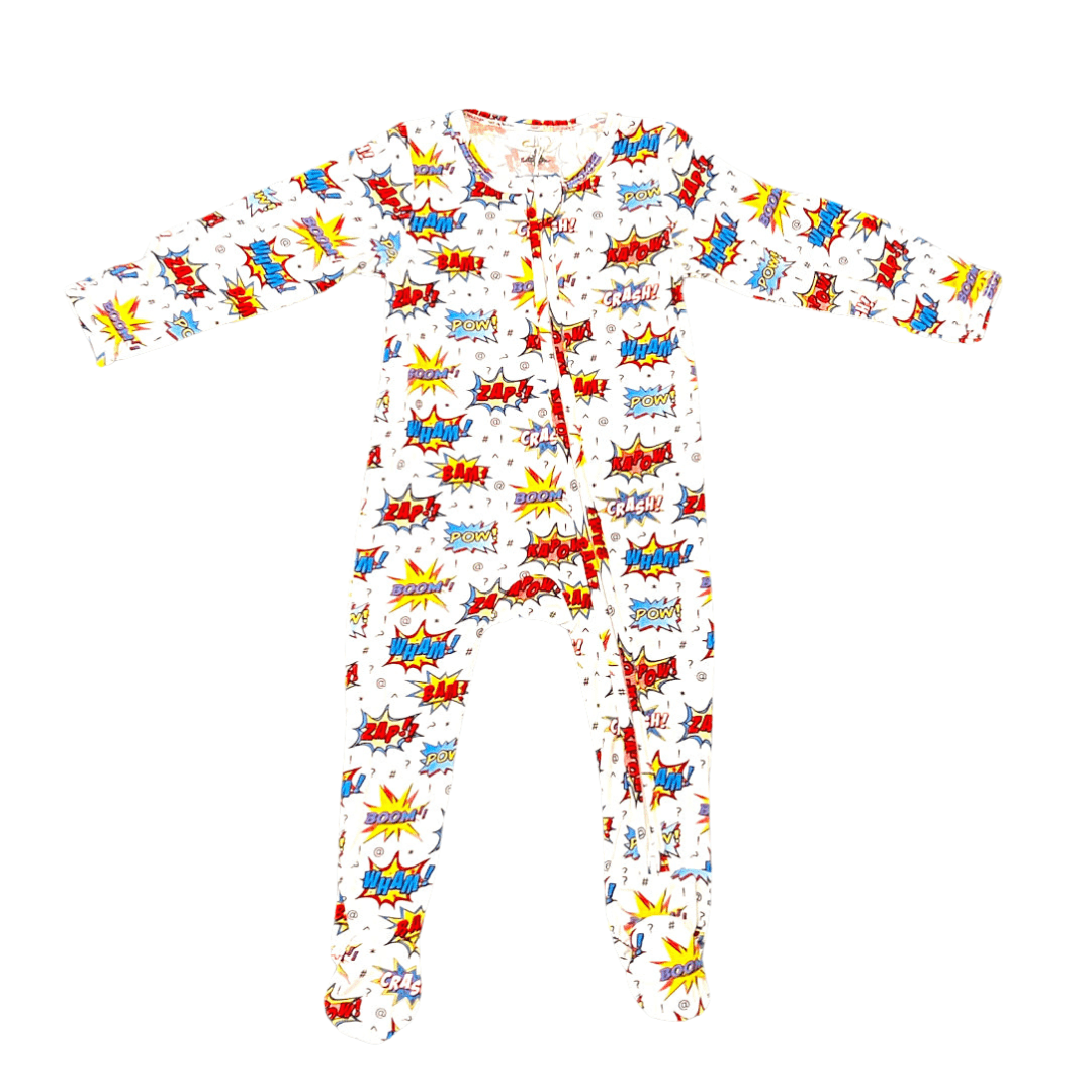 Superhero Bamboo Romper - Lolomo!