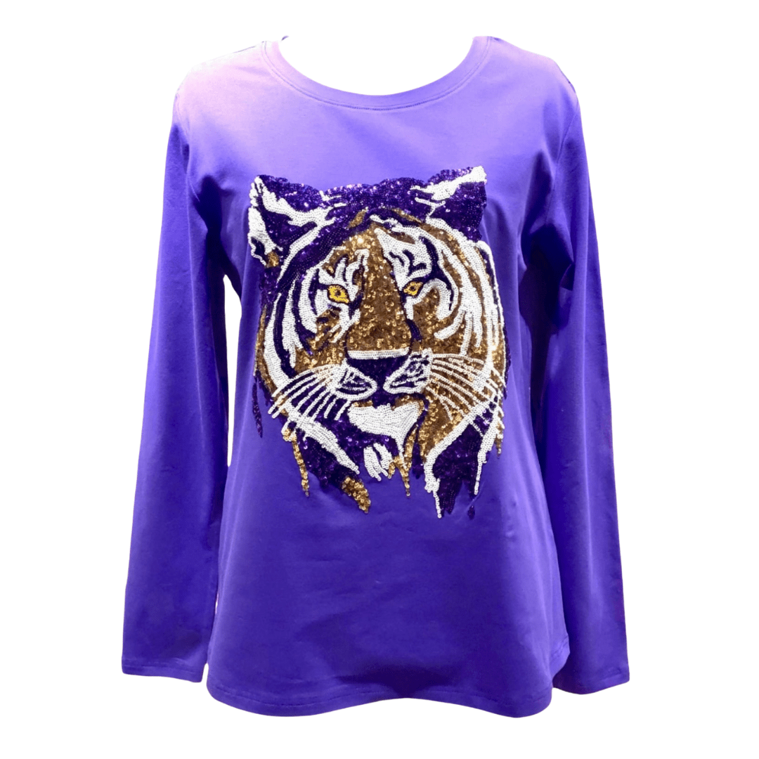 Tiger Face Long Sleeve Adult - Lolomo!