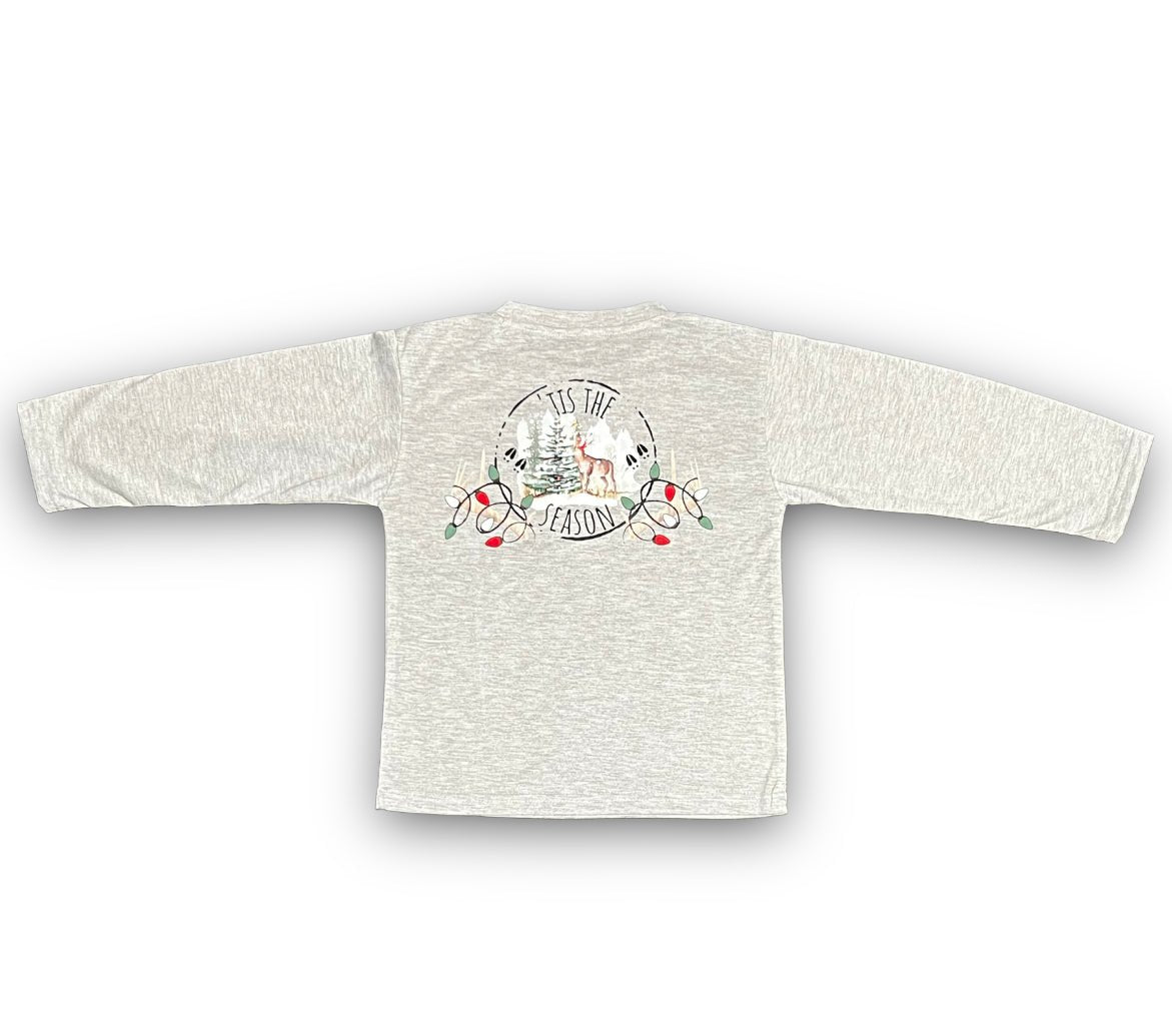 Tis the Season Long Sleeve Shirt Kid - Lolomo!
