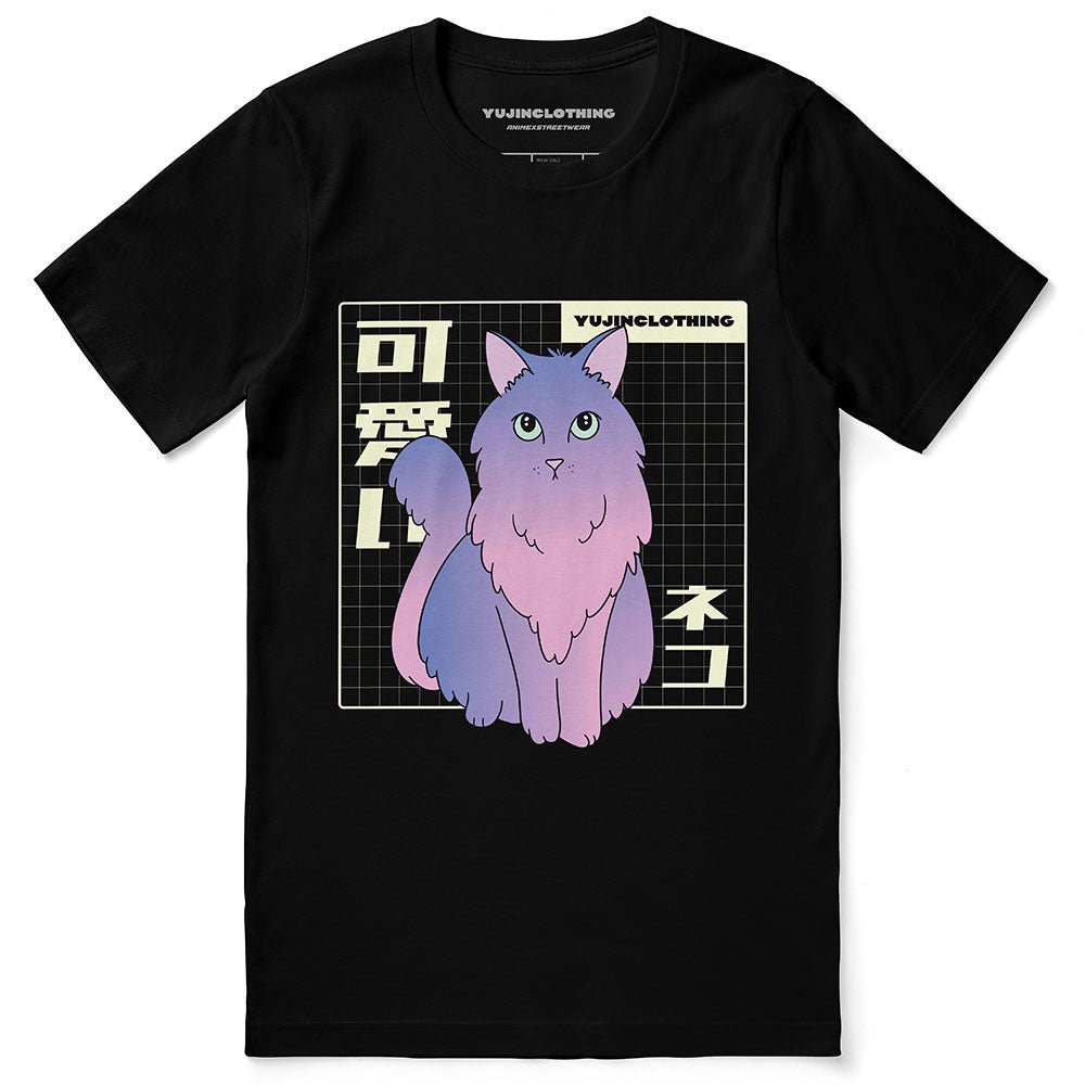 Vaporwave Cat T-Shirt - Lolomo!