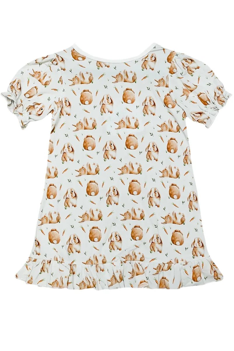 Vintage Bamboo Bunny Play Dress - Lolomo!