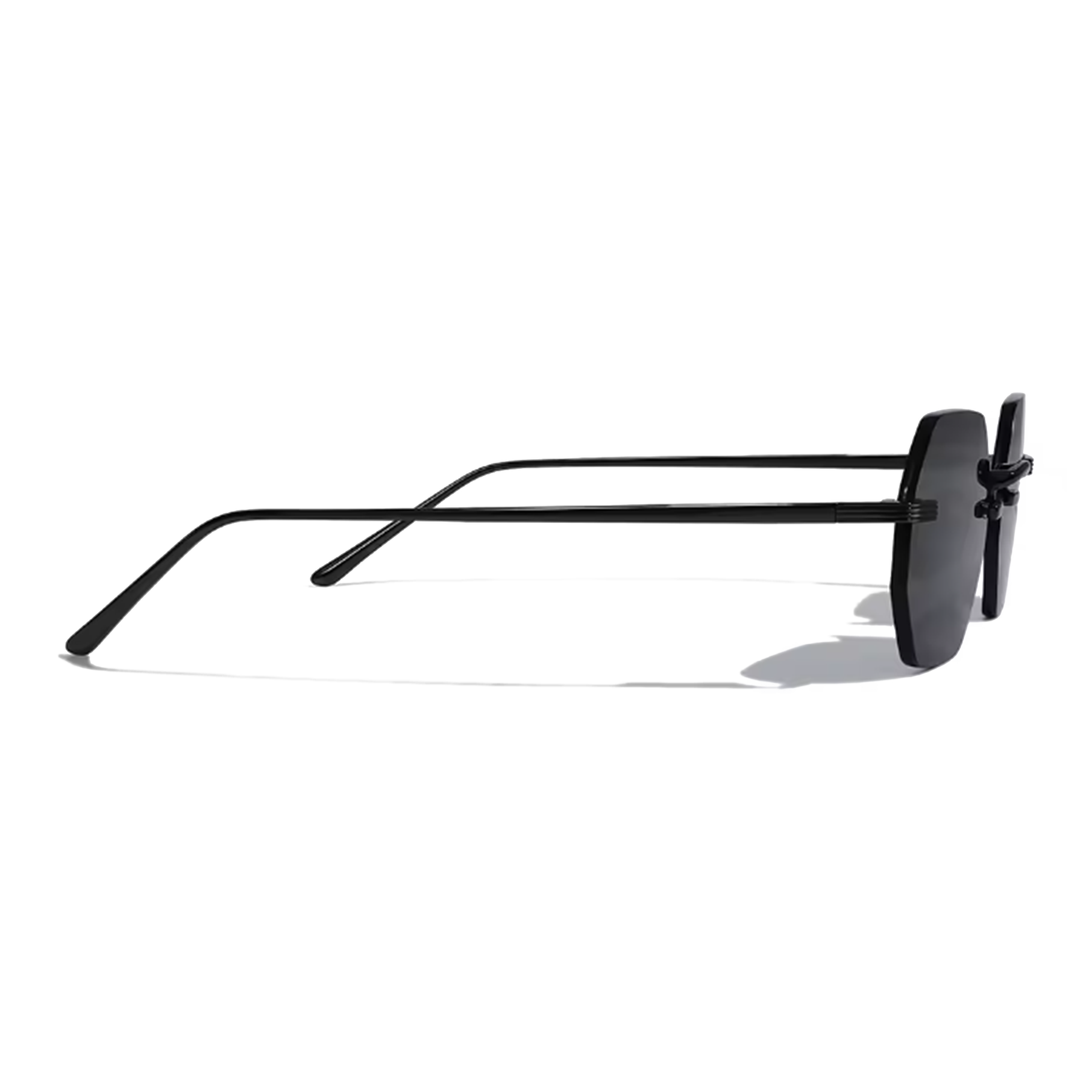 Vonne Daybreaker Hexagon Frameless Sunglasses - Lolomo!